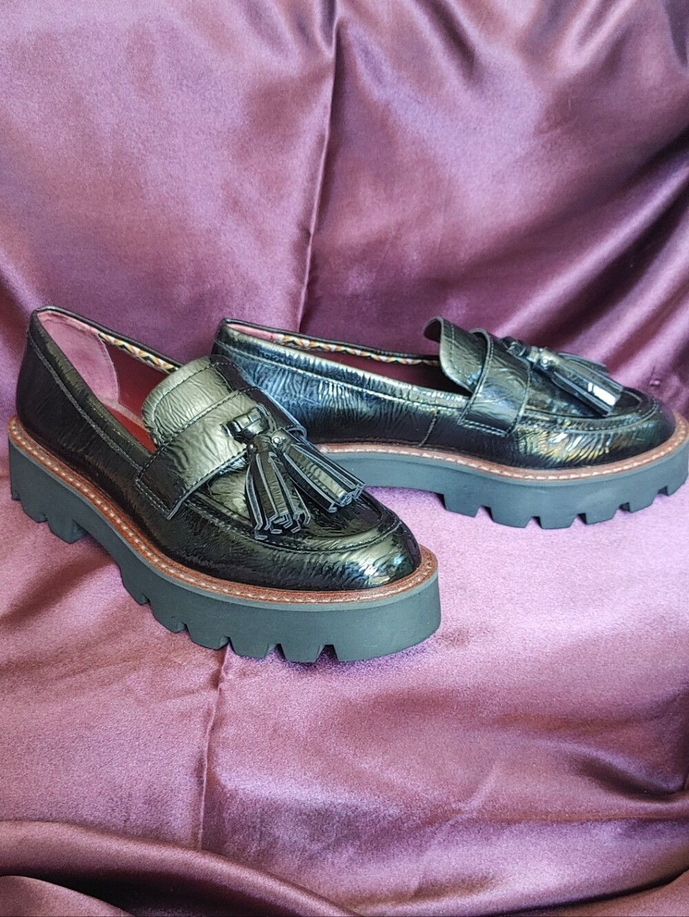 FRANCO SARTO BALINNA PLATFORM LOAFERS – SIZE 7M / 37 EU